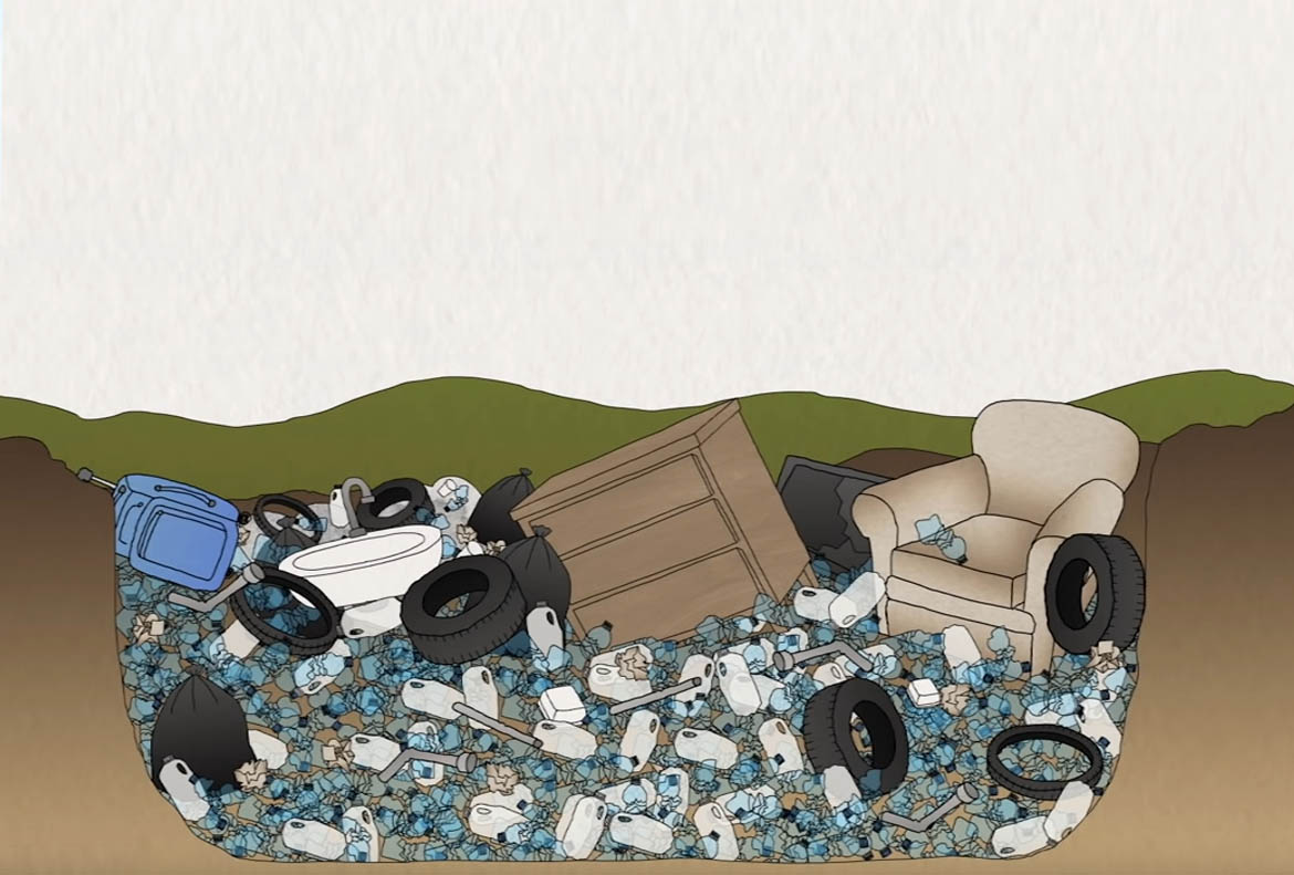 What really happens to the plastic you throw away Water