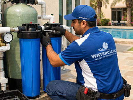 mega rio water filter technician